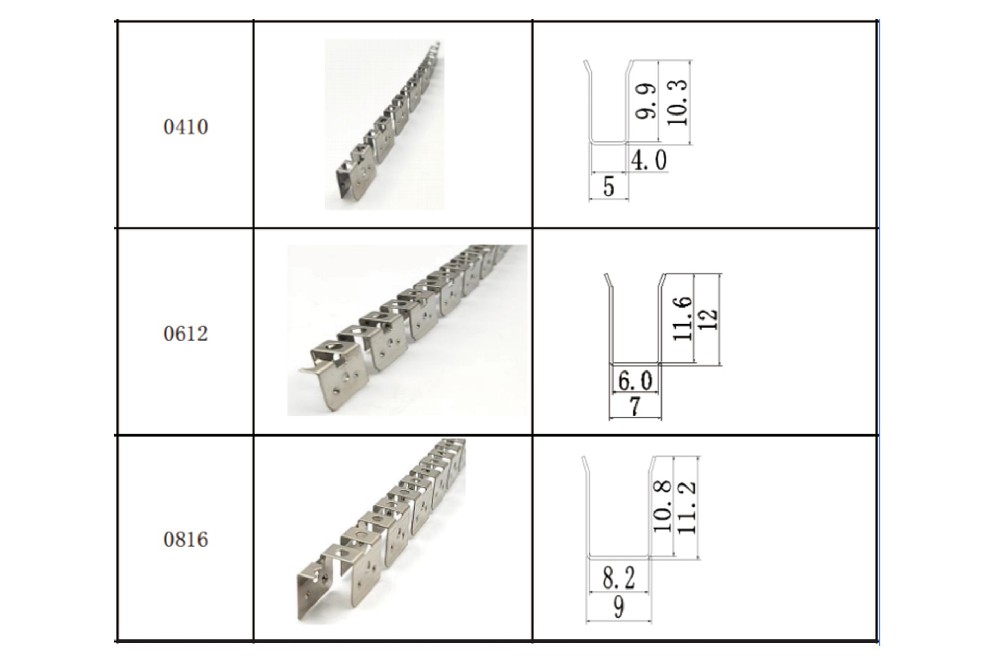 霓虹型材——卡链龙骨（可任意弯曲固定）